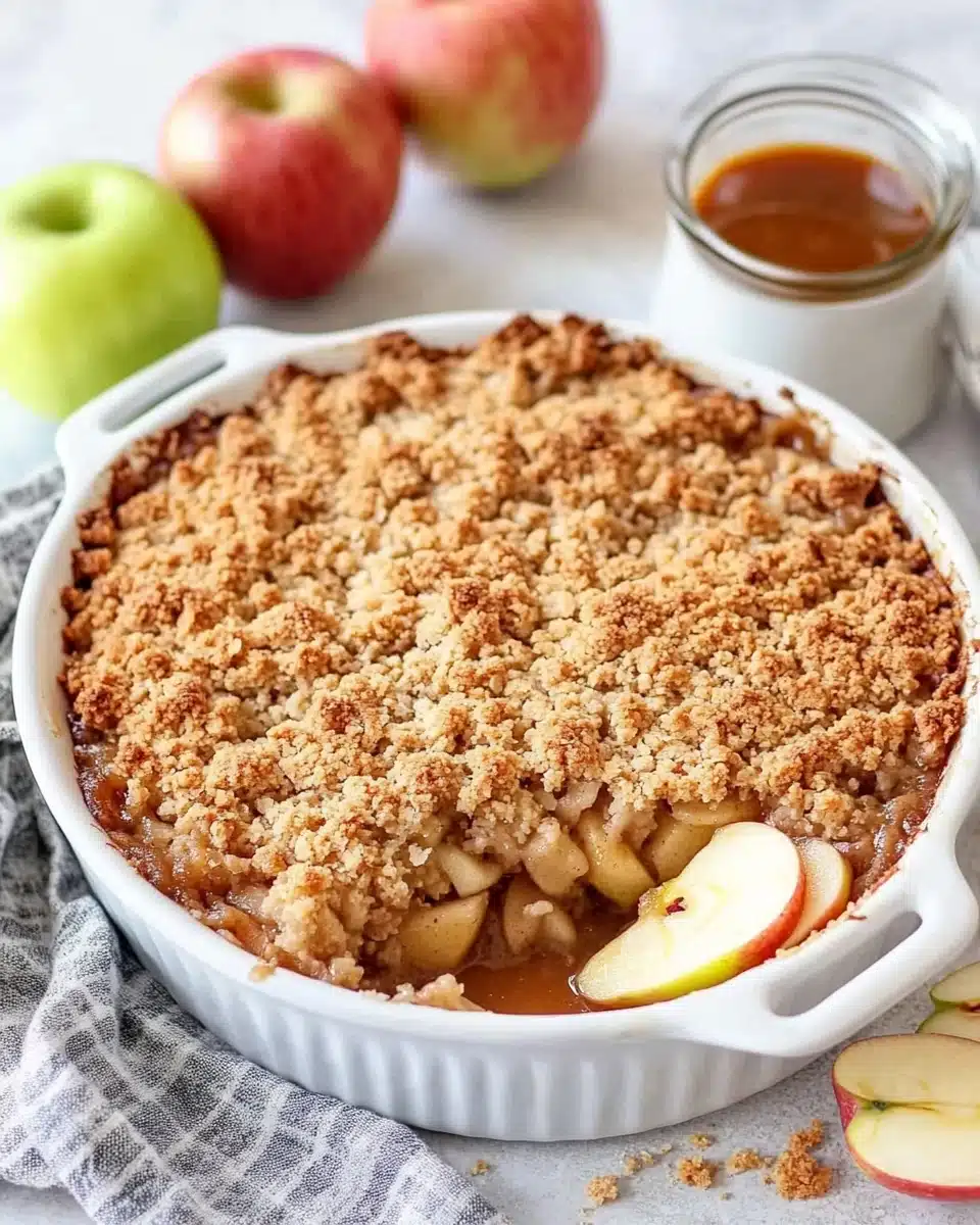 Easy Apple Crumble Recipe
