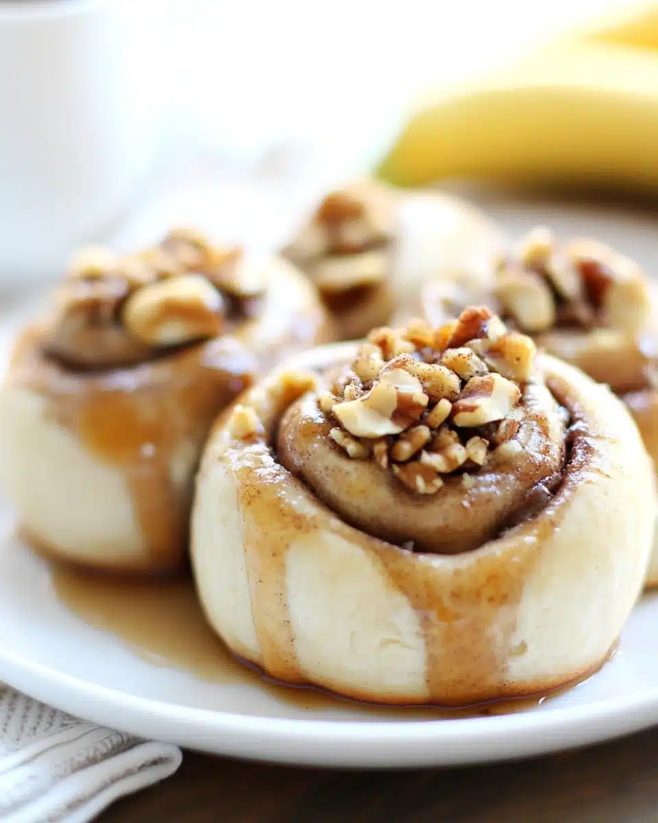Banana Bread Cinnamon Roll: A Delightful Twist on a Classic Treat