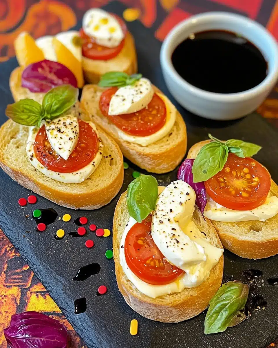 Boo-Schetta: Ghostly Caprese Bites
