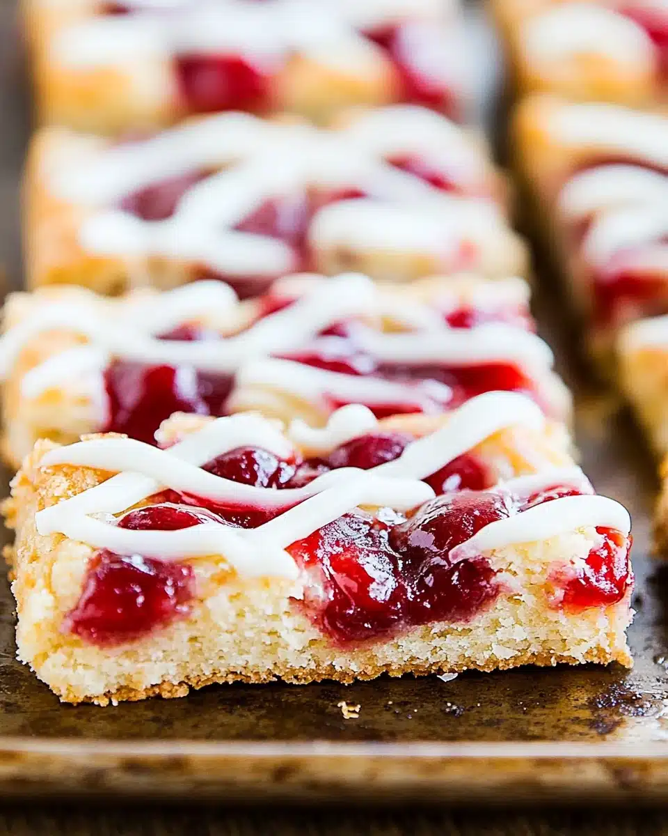 Christmas Cherry Bars