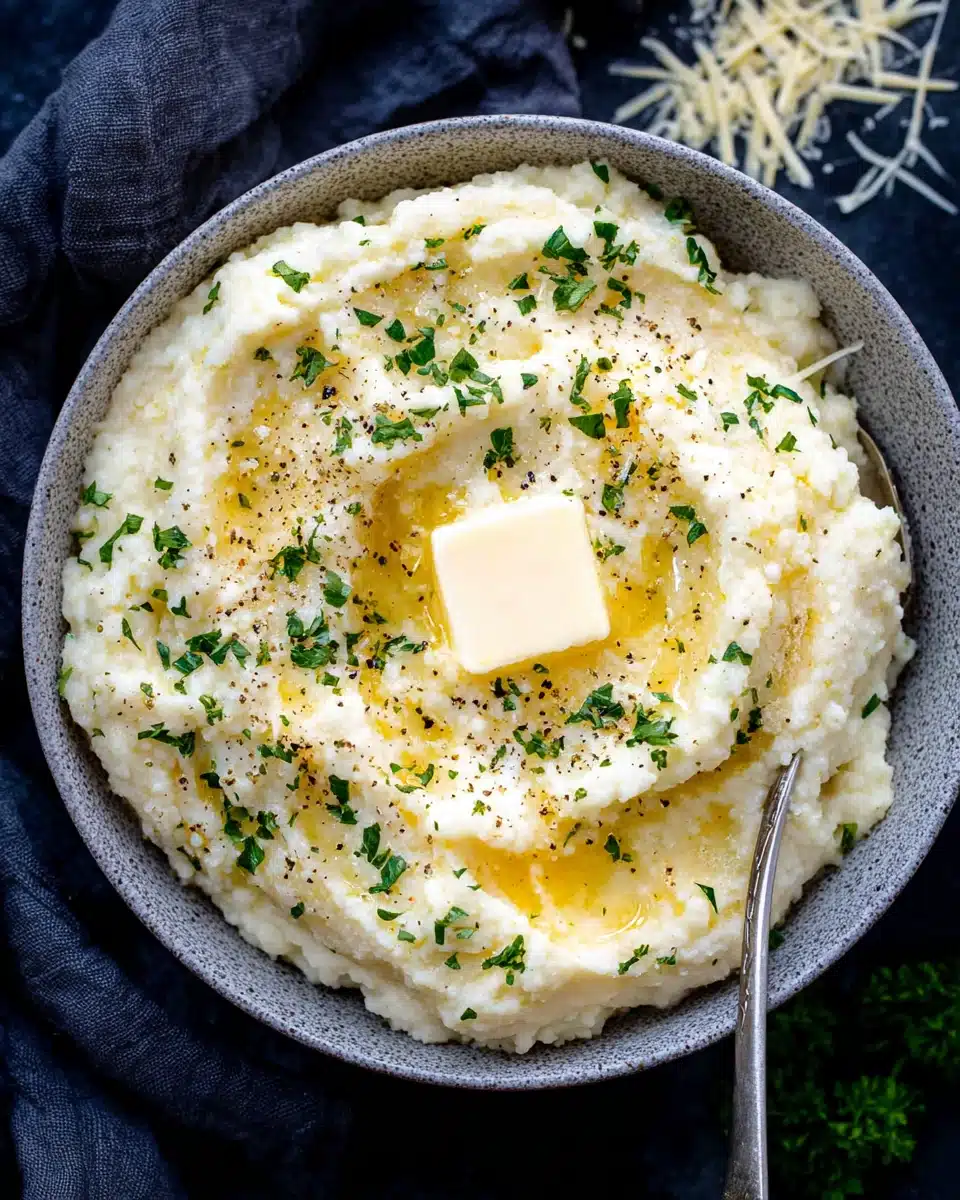 Creamy Mashed Cauliflower Recipe