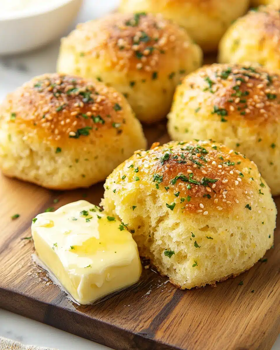 Garlicky Keto Rolls