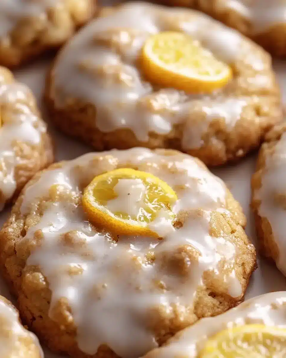 Glazed Little Orange Cookies with Cinnamon and Cloves Glazed Little Orange Cookies with Cinnamon and Cloves, showcasing delicious detail