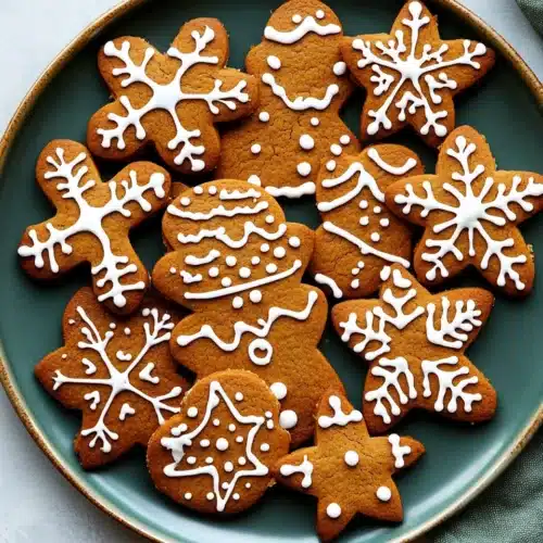 Enjoy Healthy Christmas Cookies with minty chocolate flavors.