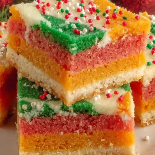 Festive Marble Sugar Cookie Bars perfect for holiday celebrations.