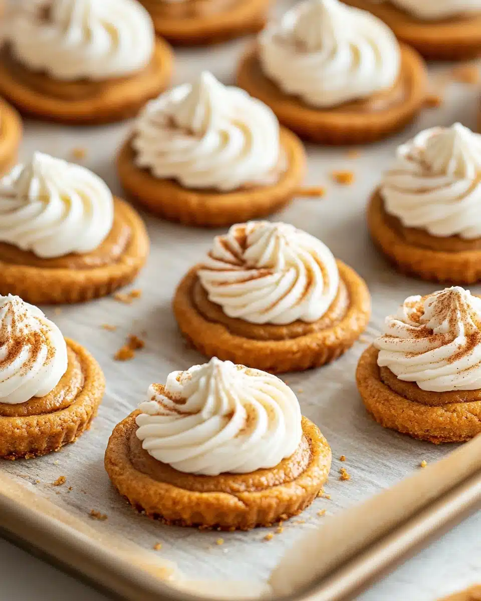 Pumpkin Pie Cookies