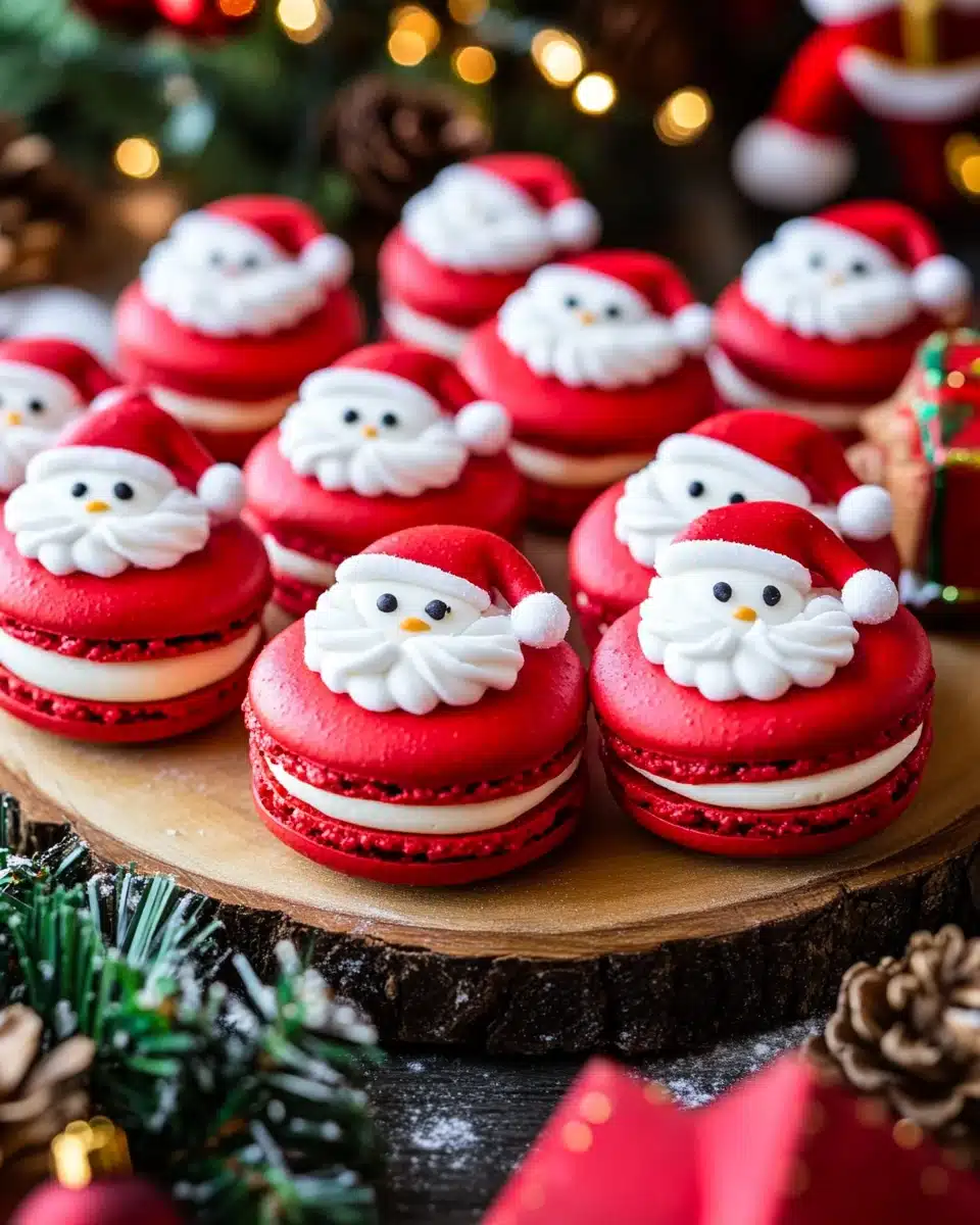 Santa Claus Macarons