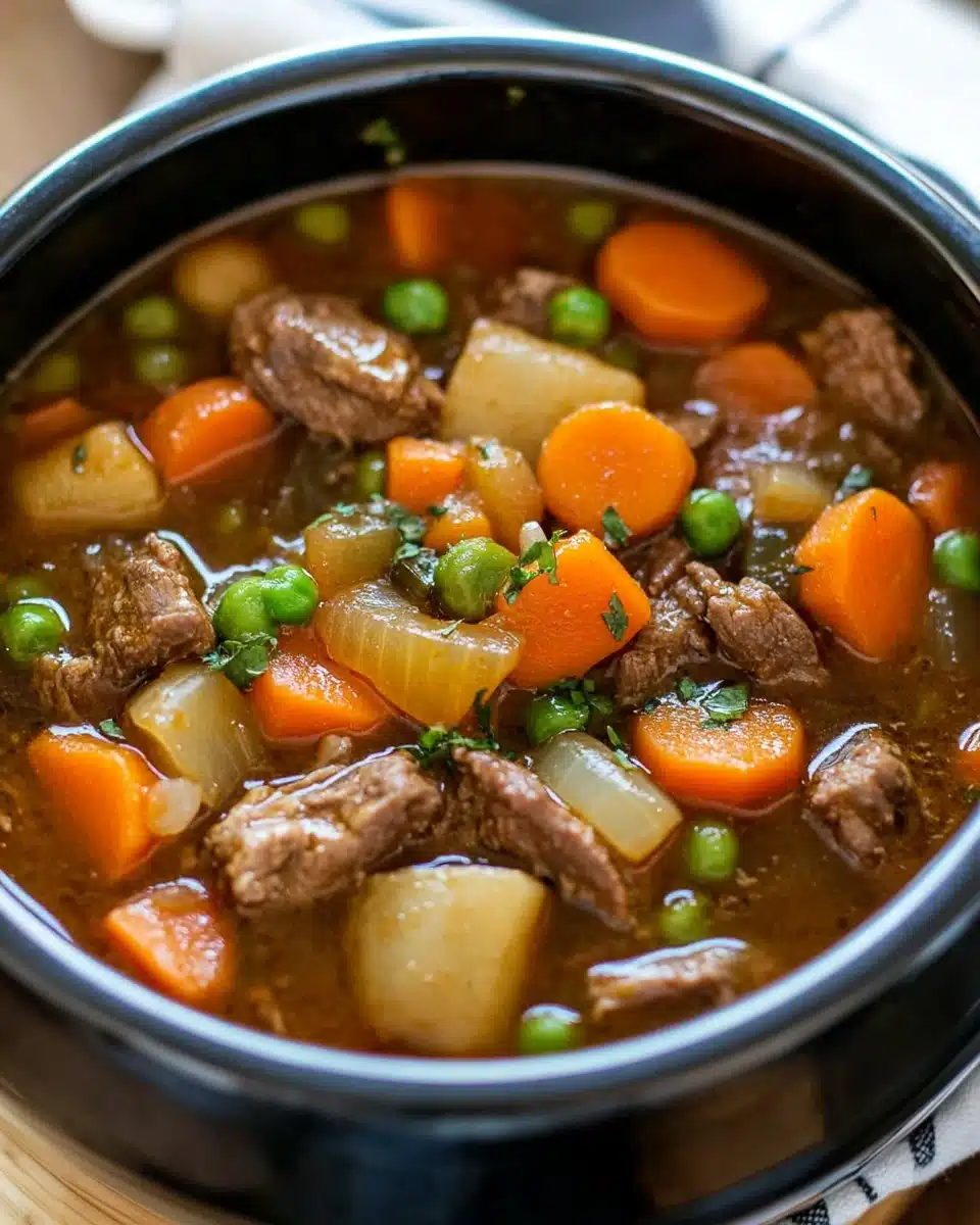 Slow Cooker Beef Stew