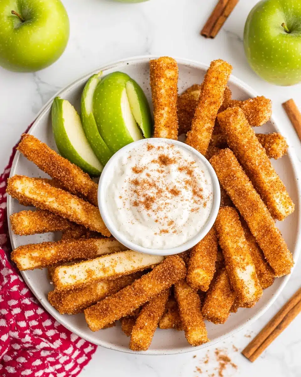 Air Fryer Apple Fries