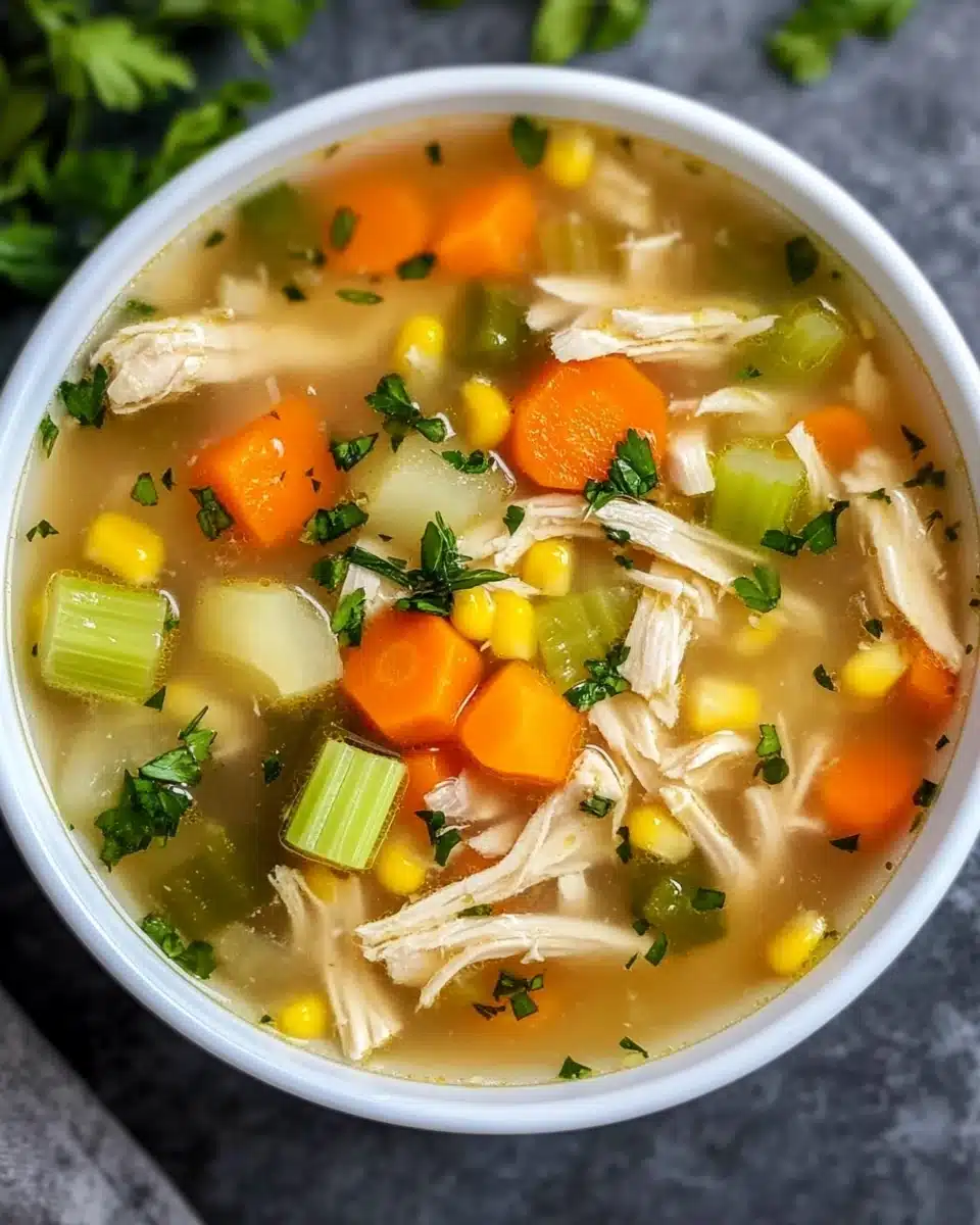 Hearty Chicken Vegetable Soup Recipe for Comforting Meals