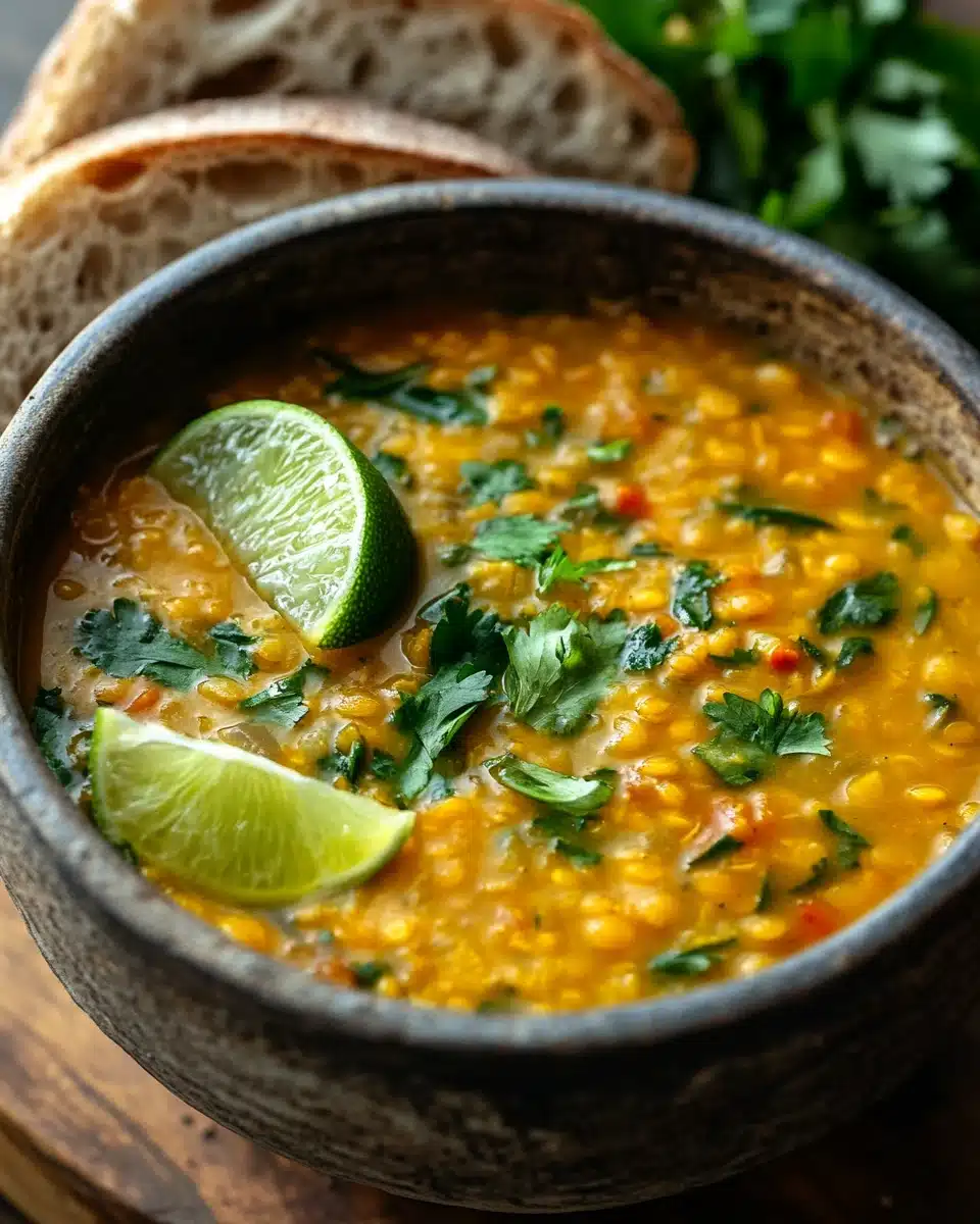 Cozy Up With Thai Coconut Red Lentil Soup