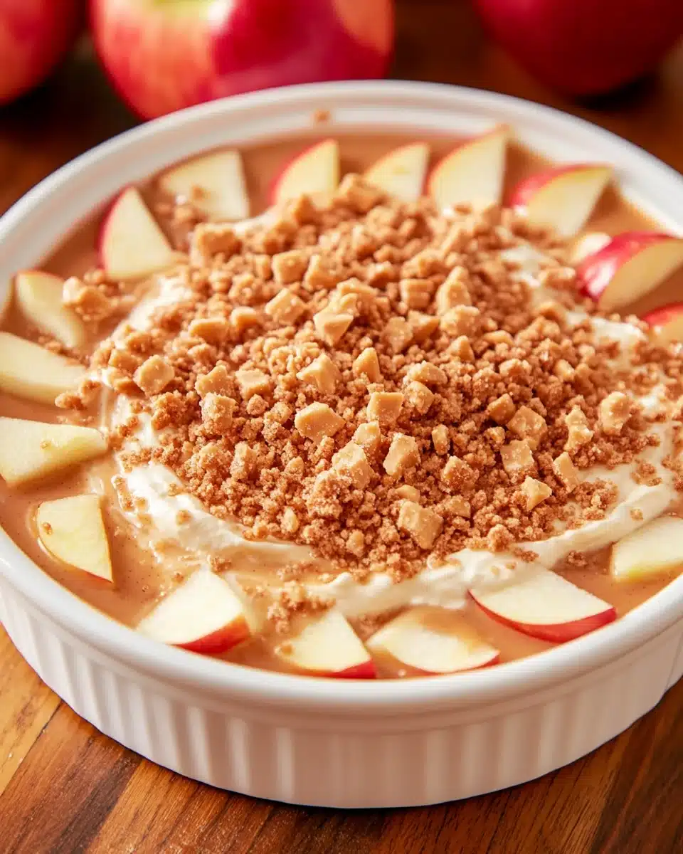 Cream Cheese Caramel Apple Dip