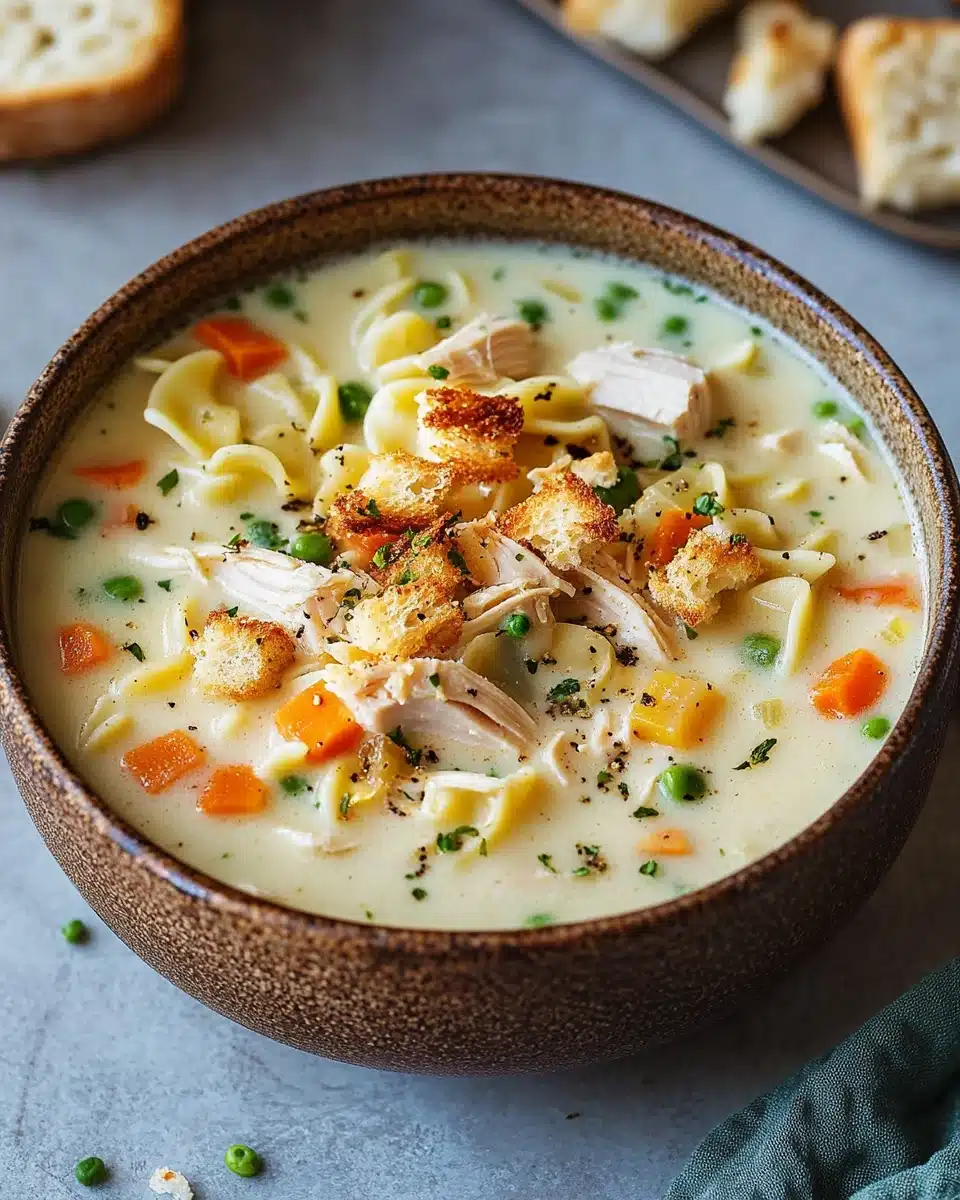 Creamy Chicken Noodle Soup
