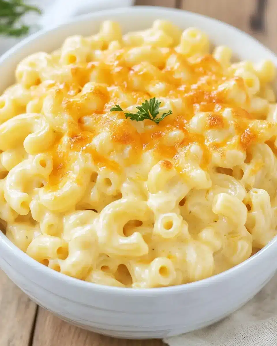 Creamy Crockpot Mac and Cheese Crockpot Mac and Cheese with creamy texture and melted cheese.