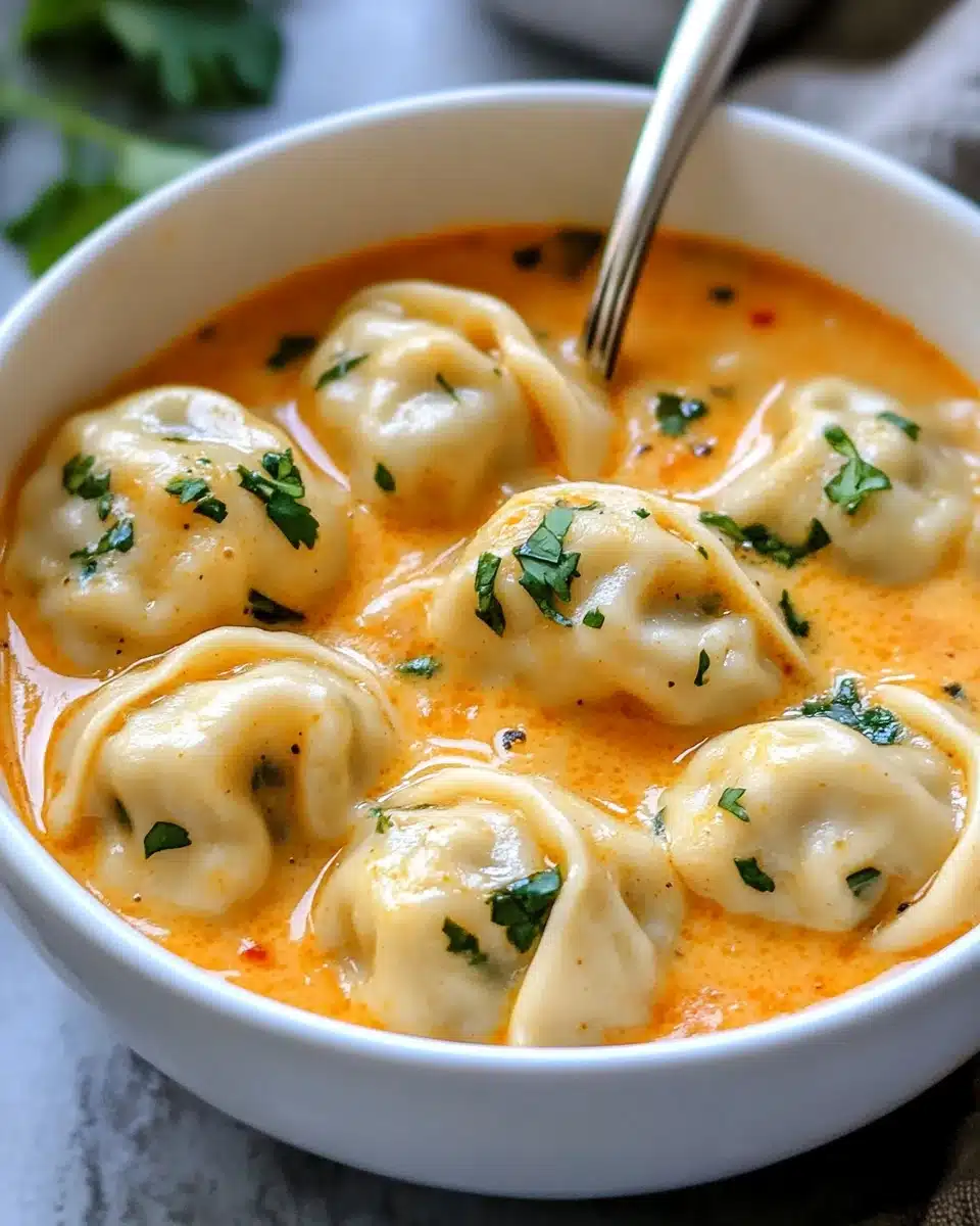 Delicious Curry Dumpling Soup