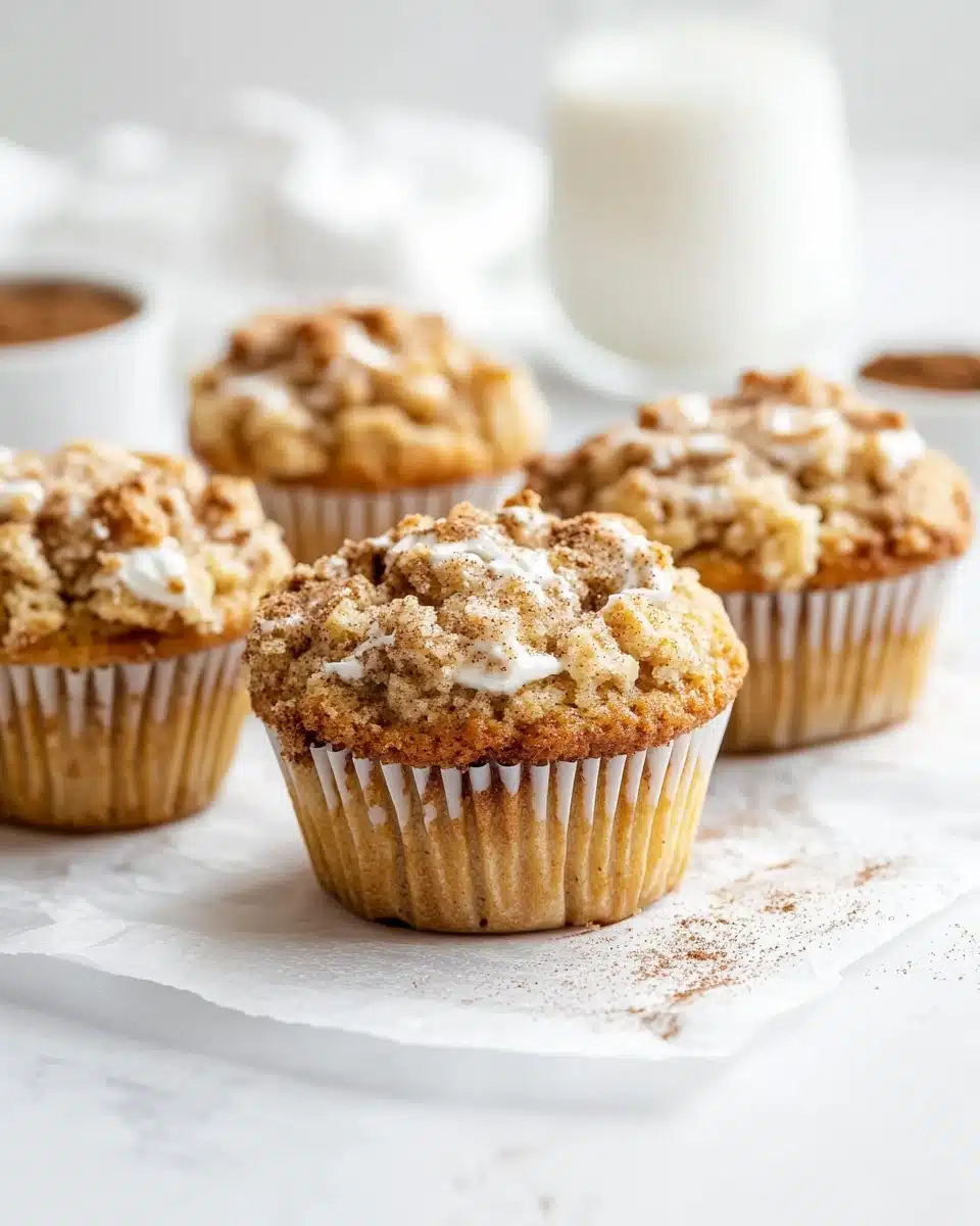 Gluten-Free Crumb Cake Muffins