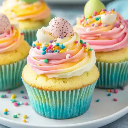 Delightful pastel cupcakes perfect for Valentine's Day