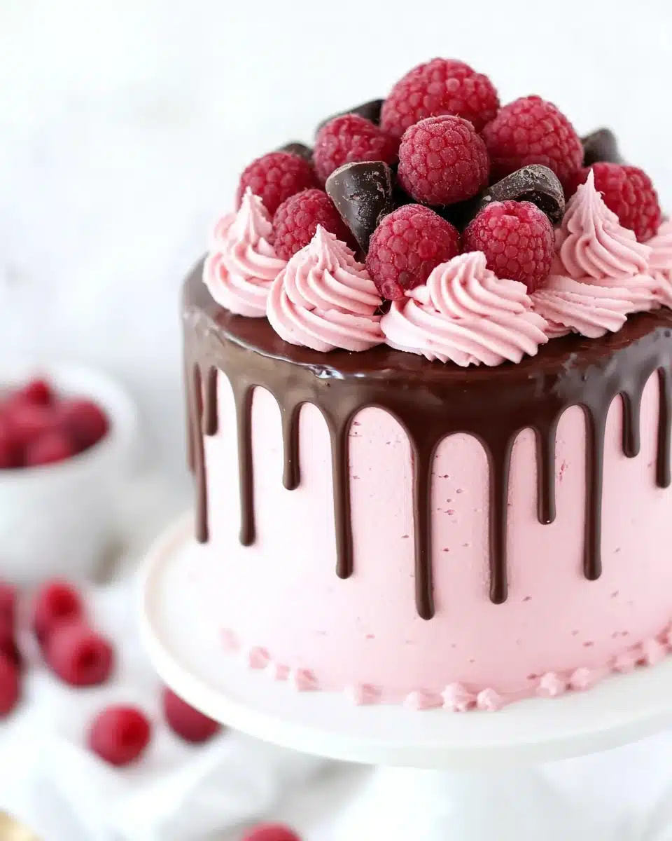 Raspberry Chocolate Cake