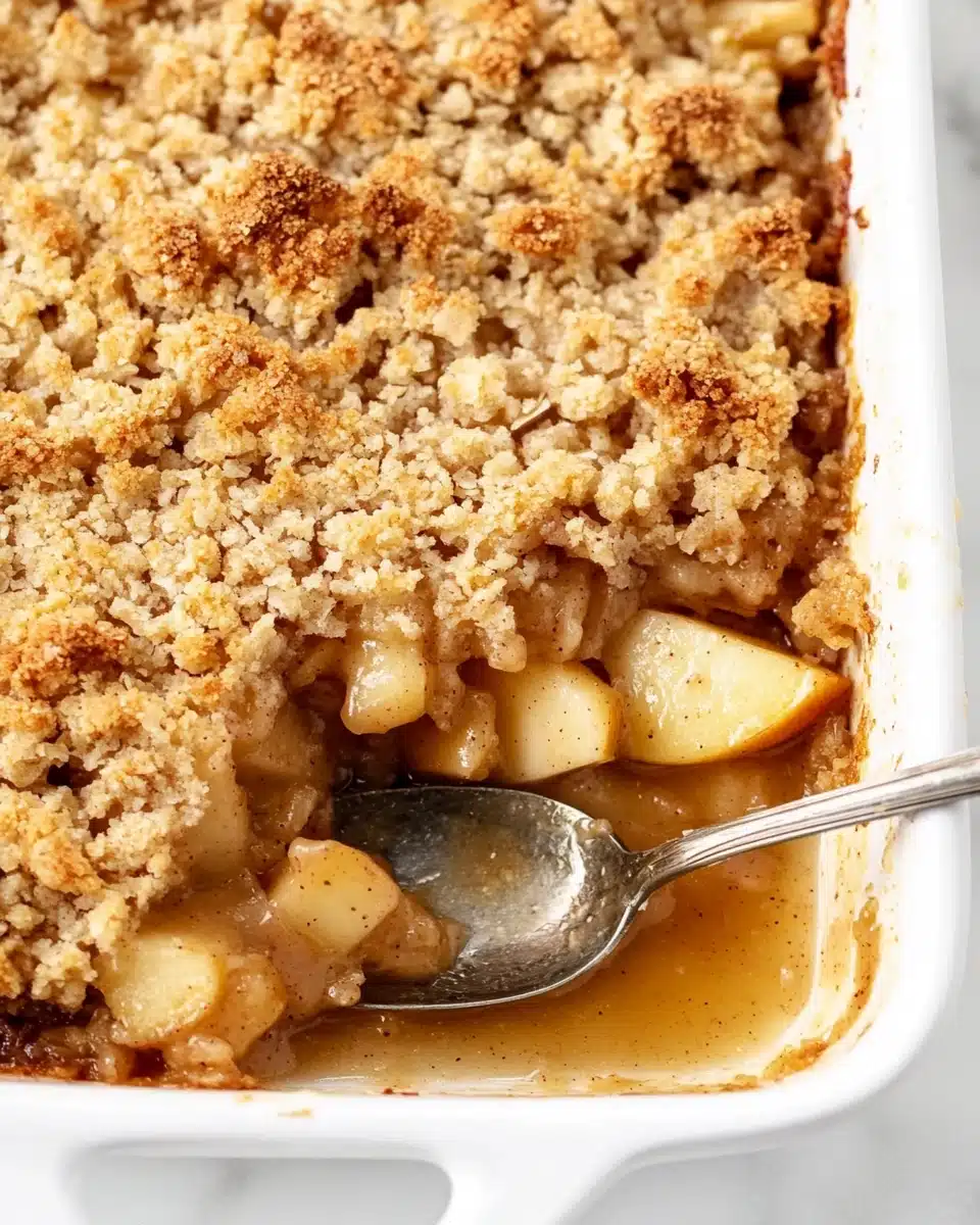 Simple Apple Crumble