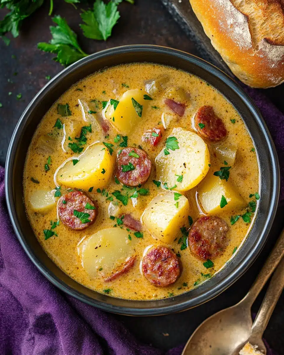 Spicy Cajun Potato Soup