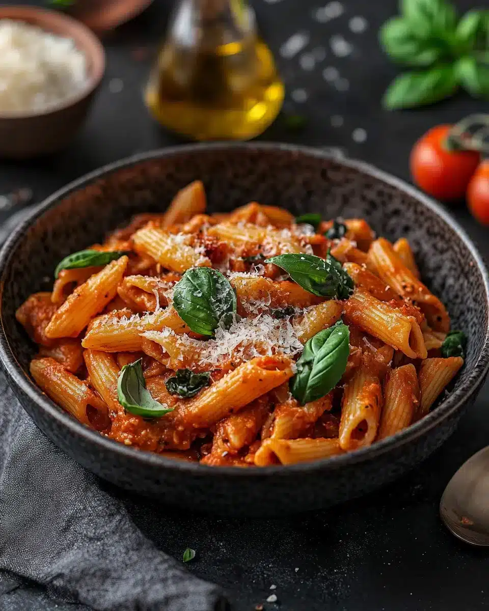 Delicious Amazing Creamy Tomato Garlic Pasta for Delicious Comfort