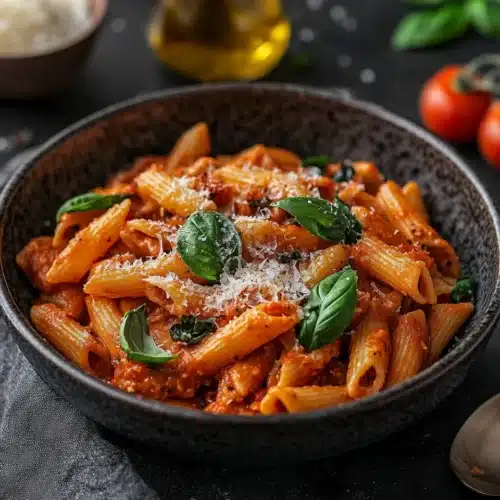 Delicious Amazing Creamy Tomato Garlic Pasta for Delicious Comfort