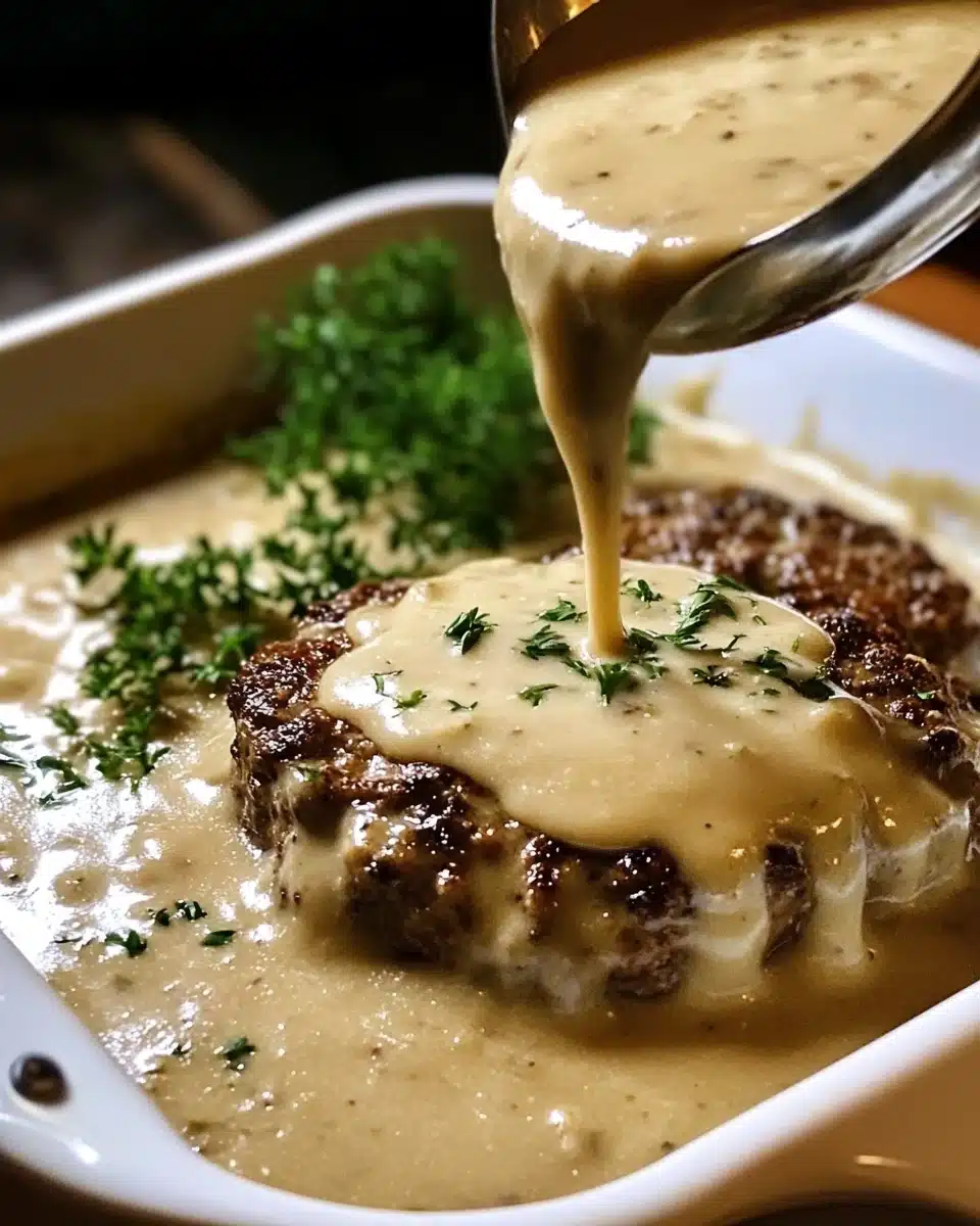 Amish Hamburger Steak Bake