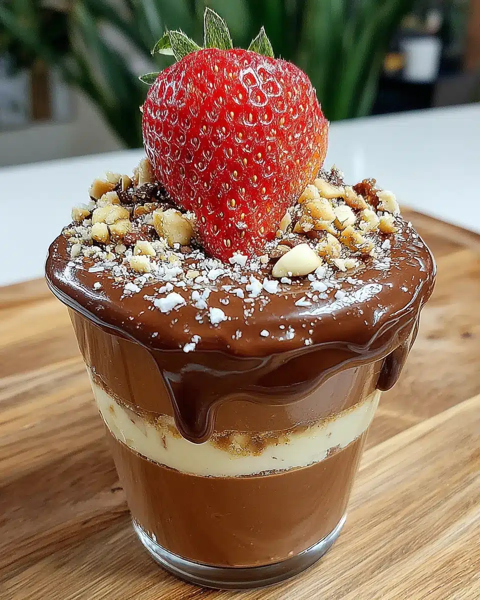 Delightful Dubai Chocolate Strawberry Cup Recipe
