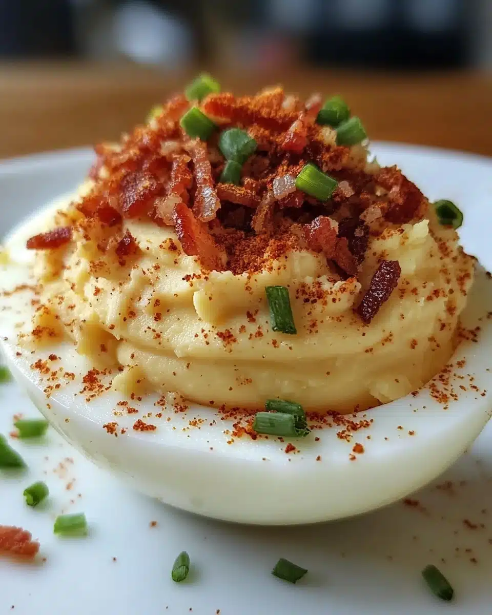 Irresistible Million Dollar Bacon Deviled Eggs