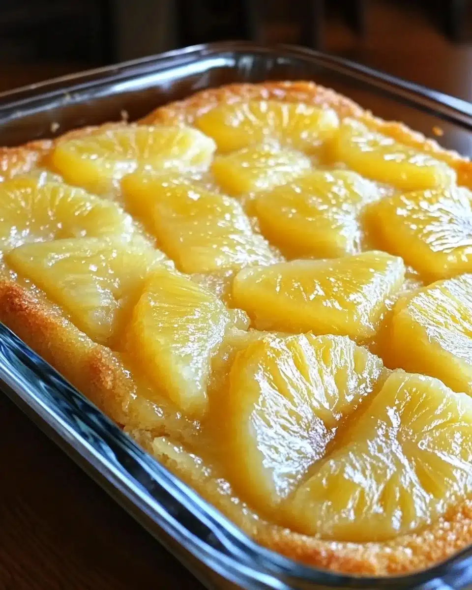 Juicy Pineapple Heaven Cake Recipe