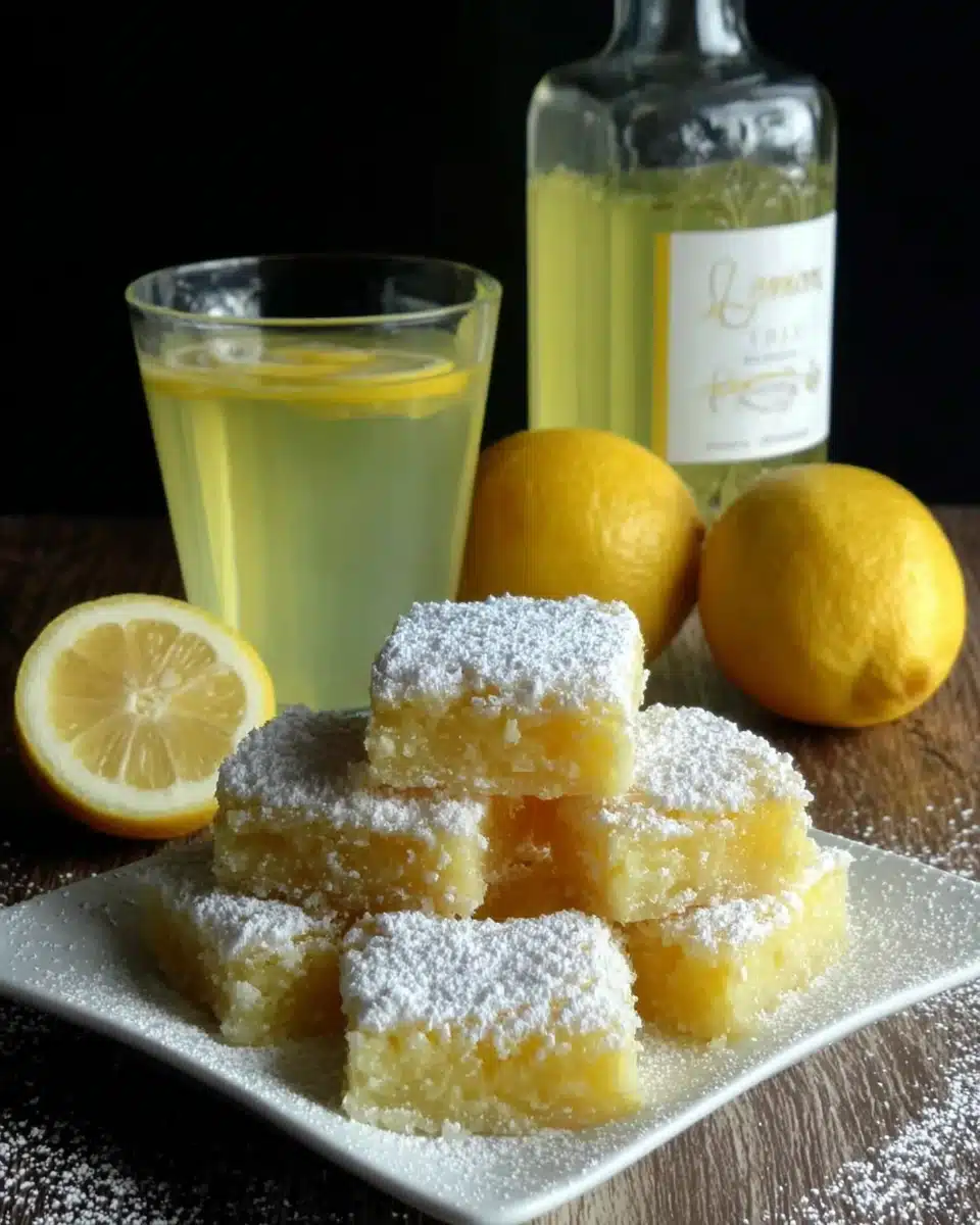Limoncello Bars: A Refreshingly Sweet Delight