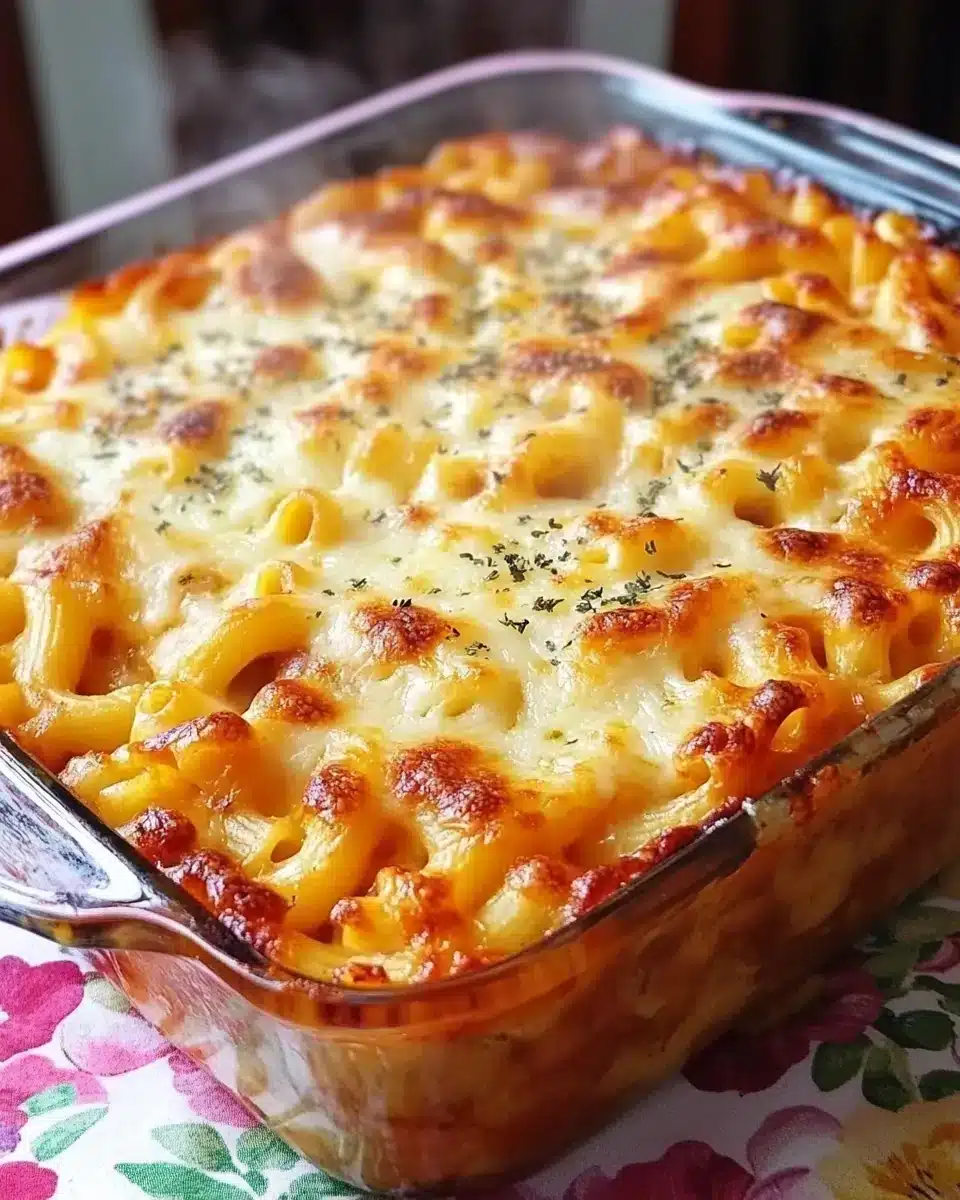 Delicious Mac and Cheese Meatloaf Casserole: The Ultimate Comfort Food Mashup.