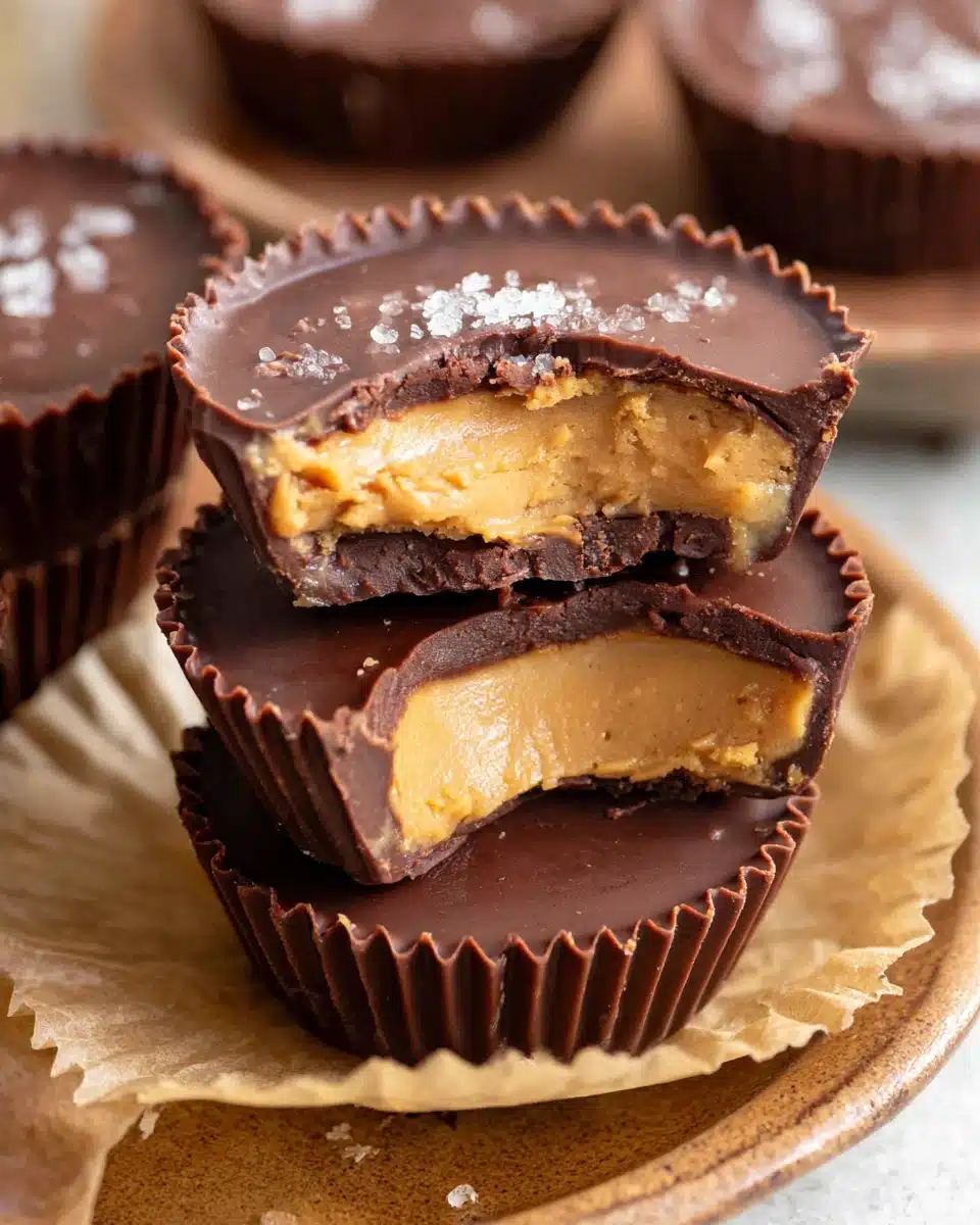 Delicious peanut butter cups for a sweet snack