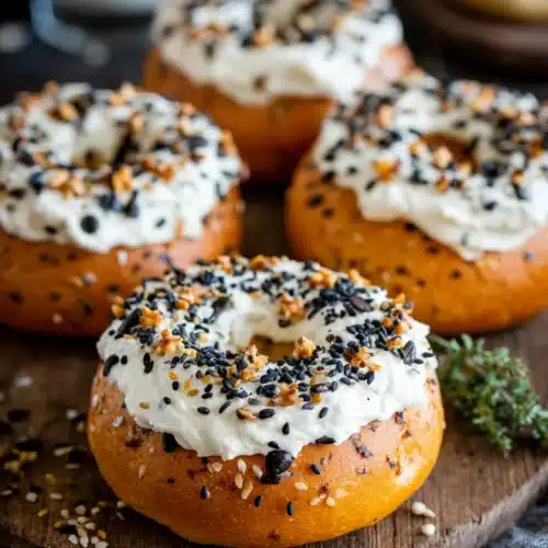 Delicious protein-packed bagels for healthy breakfast