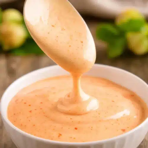 Creamy sriracha aioli dip for various dishes