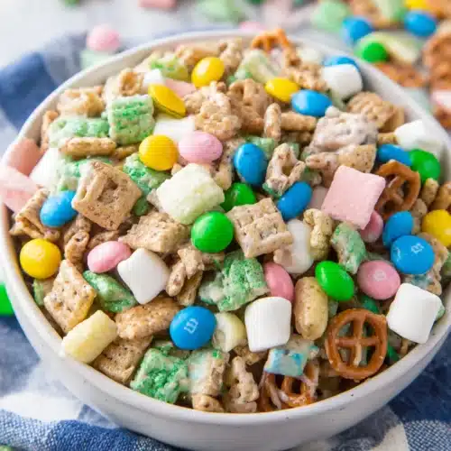 Delicious St. Patrick's Day snacks known as Leprechaun Bait.