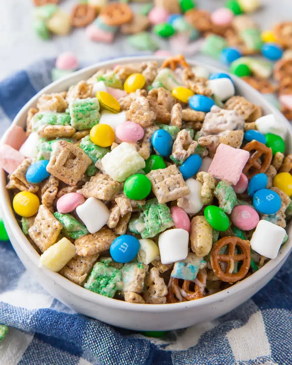Delicious St. Patrick's Day snacks known as Leprechaun Bait.
