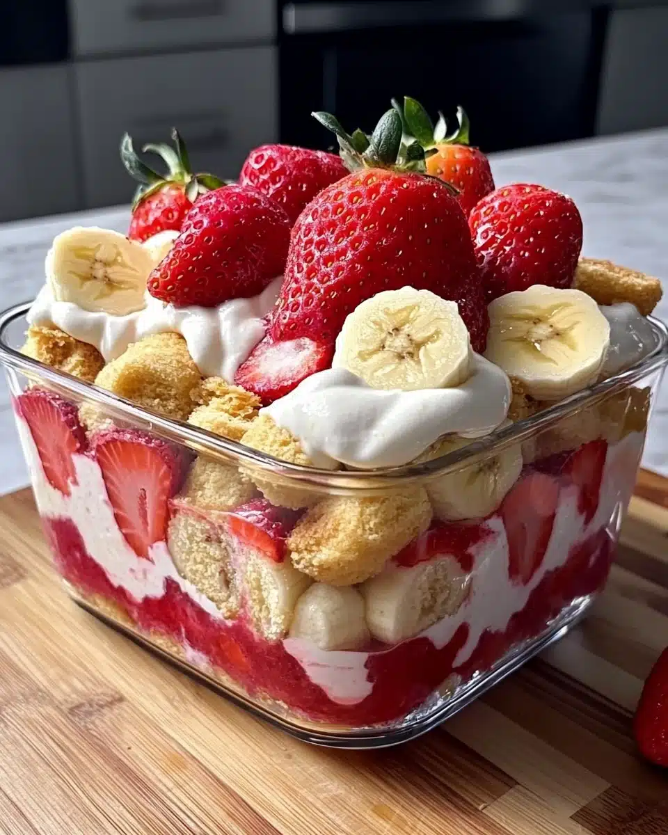 Strawberry Banana Pudding Dream