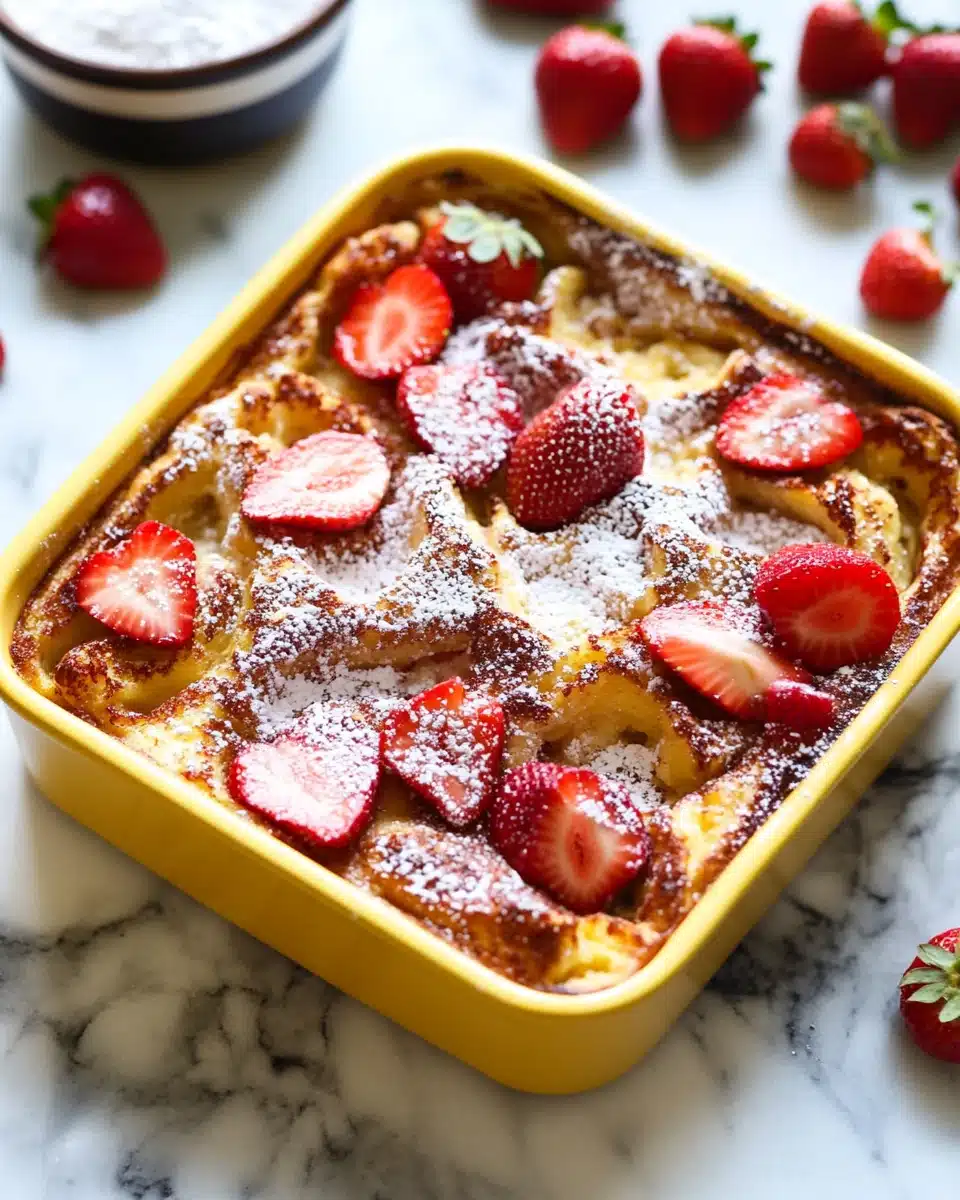 Strawberry French Toast: A Romantic Valentine’s Day Delight