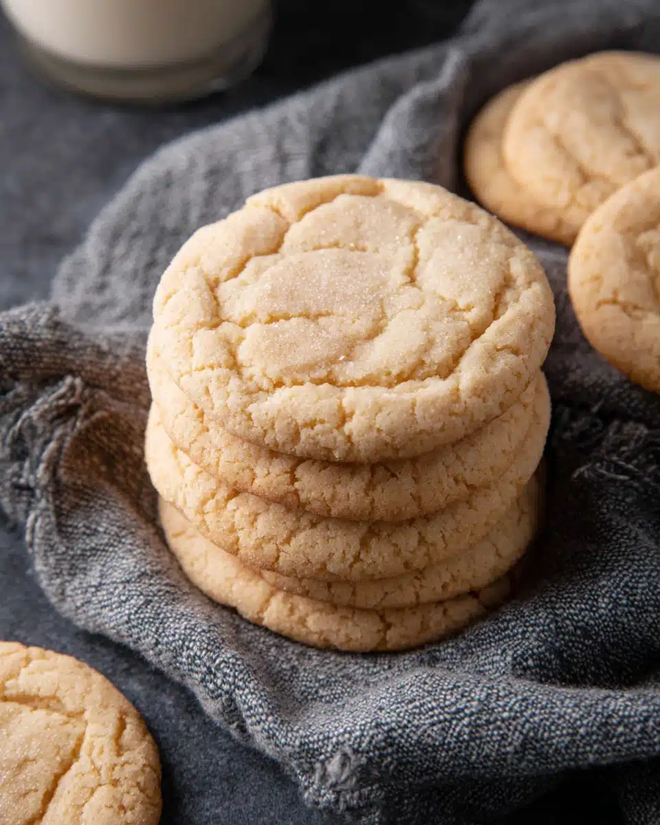 Irresistible Condensed Milk Cookies Delicious condensed milk cookies ready to enjoy.