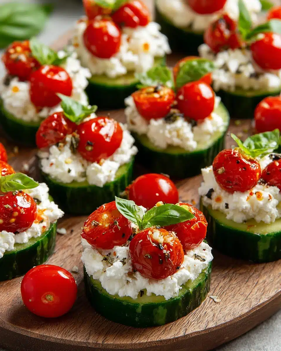 Cucumber Bites: A Fun and Whimsical Appetizer