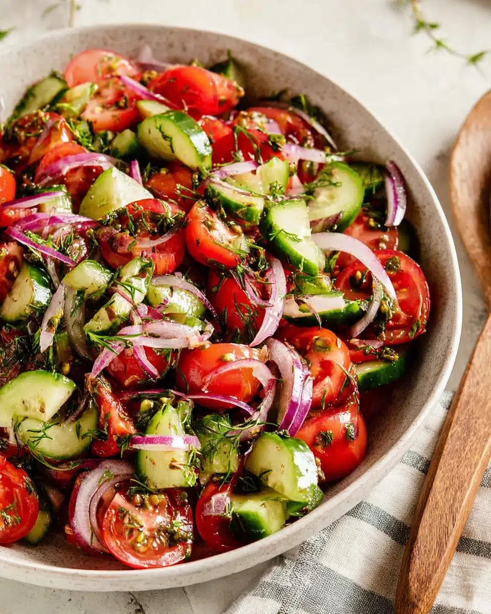 Cucumber Tomato Salad: A Refreshing and Easy Delight