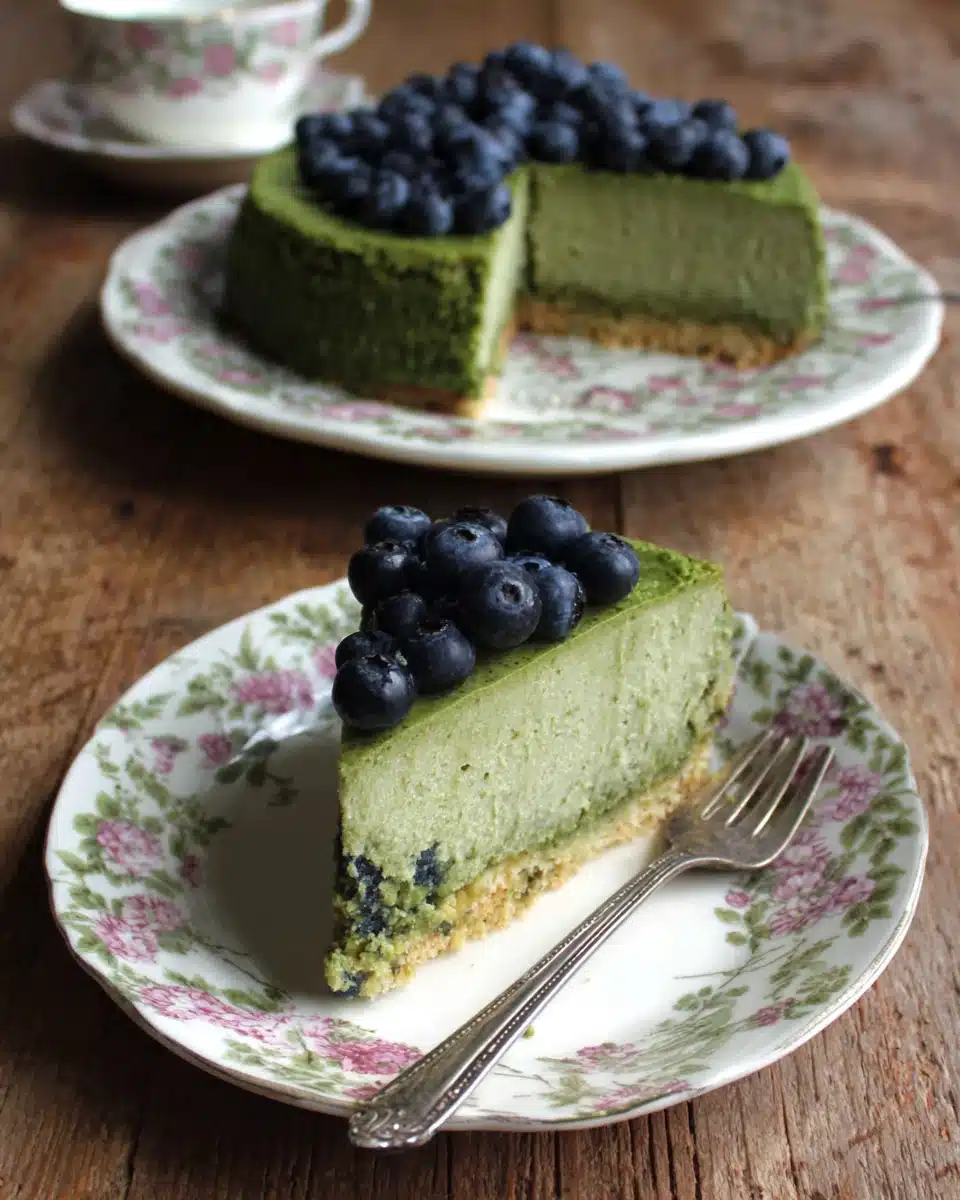 Delicious green cakes made with kale and apple.