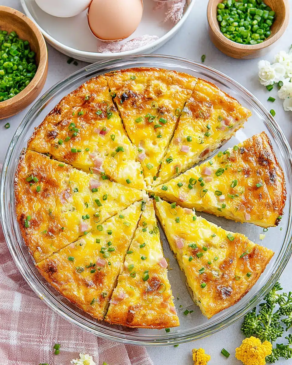 Ham and Cheese Frittata: A Delightfully Easy Breakfast
