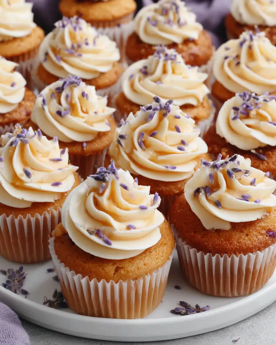Lavender Honey Cupcakes Delight Lavender honey cupcakes for a delightful treat