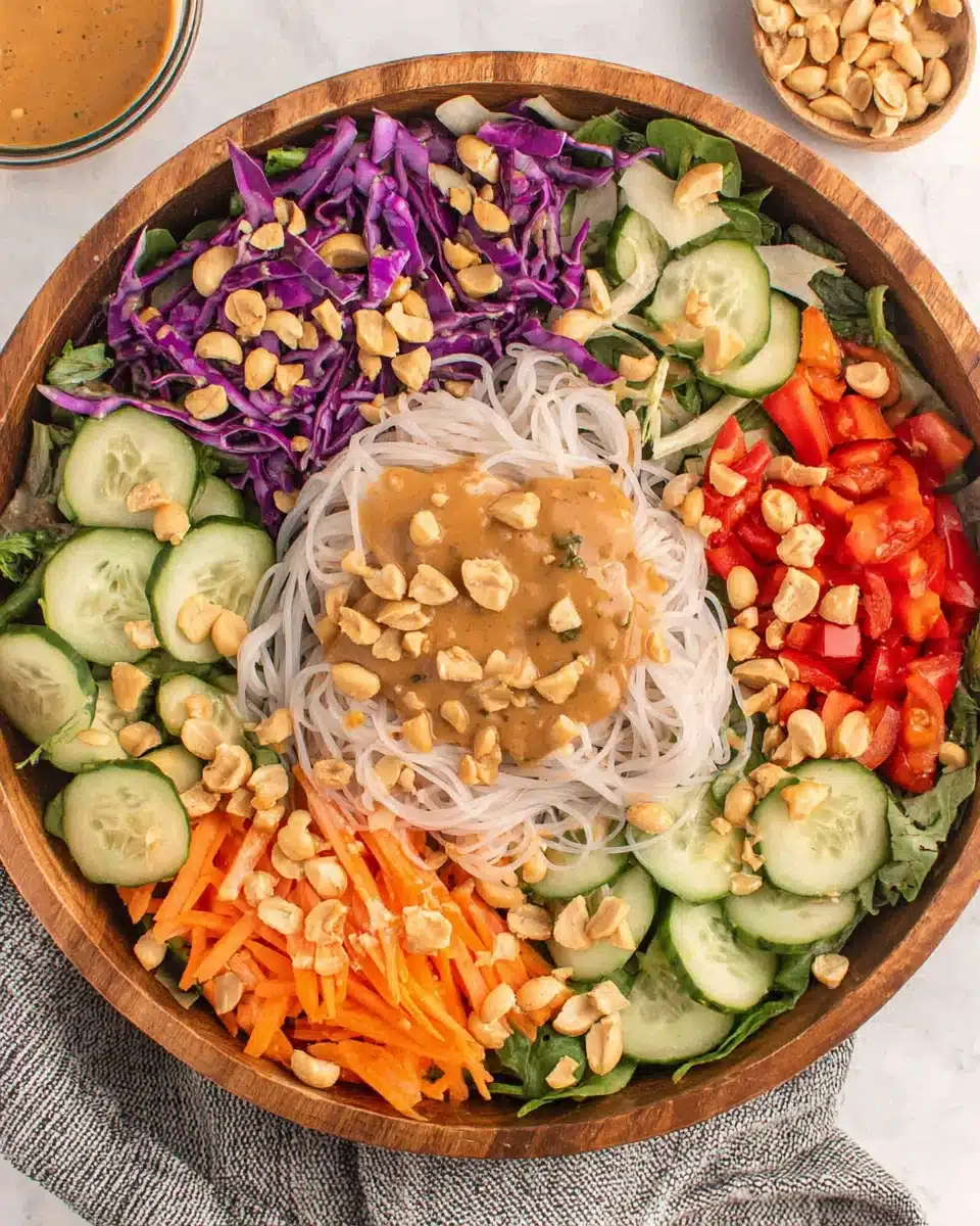 Delicious Spring Roll Salad for a Fresh Dinner