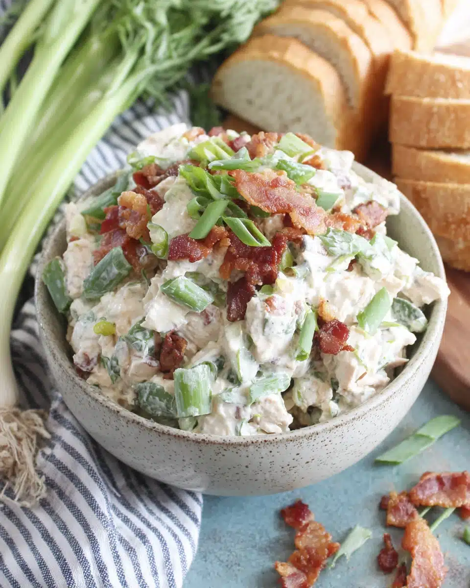 Bacon Ranch Chicken Salad: A Flavorful Delight