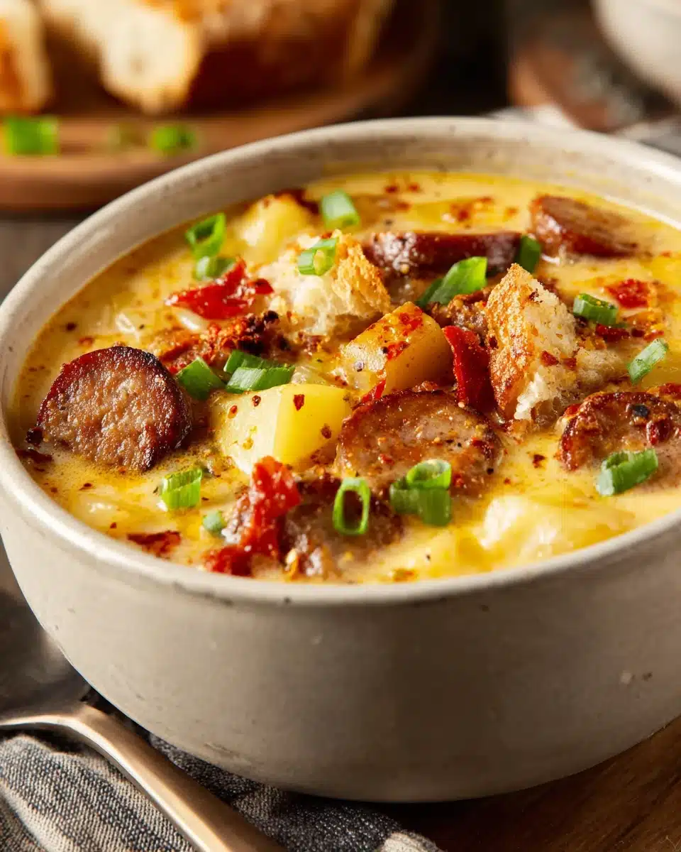 Cajun Potato Soup with Sausage: A Flavorful Delight