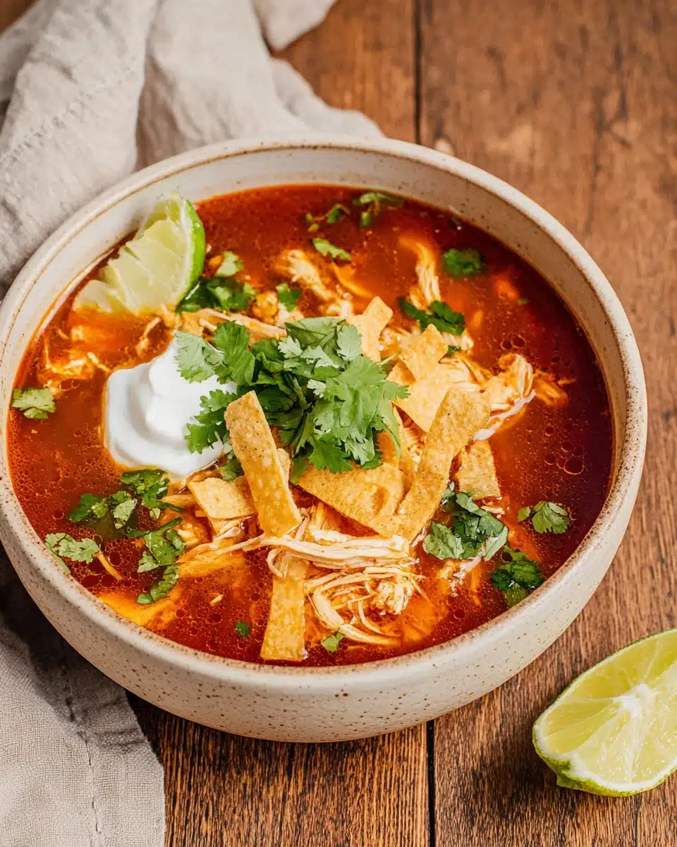 Classic Chicken Tortilla Soup: A Comforting Delight