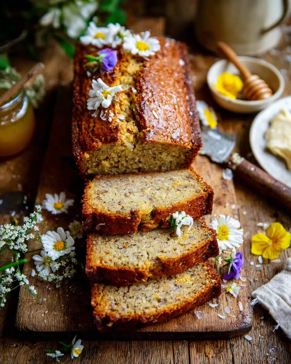 Delicious old fashioned banana bread recipe.